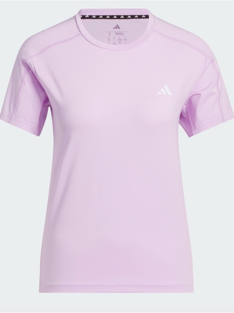 NWT Adidas Women's W Active Tee Light Purple Lavender XL